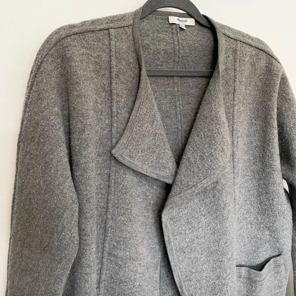 Madewell Wool Sweater Jacket - Picture 4 of 7